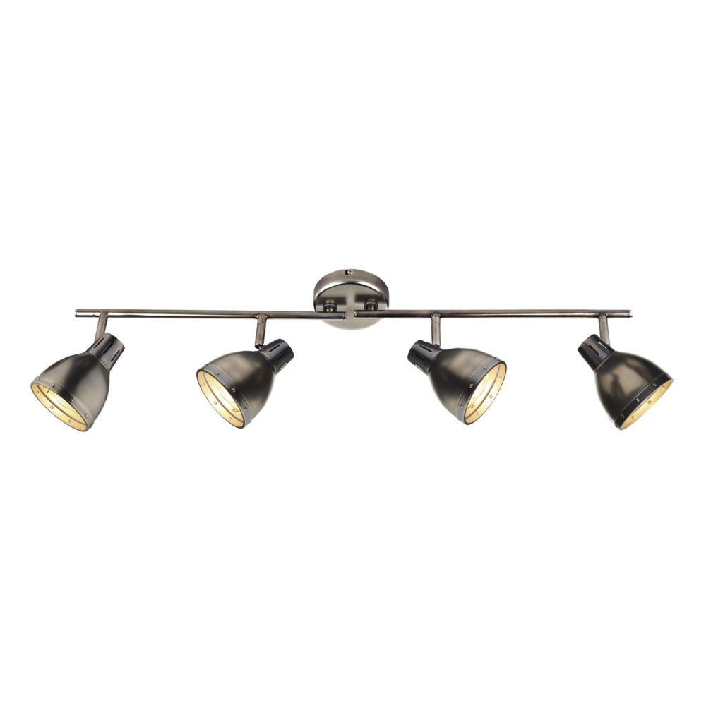 Osaka 4 Light Bar Spotlight Antique Chrome