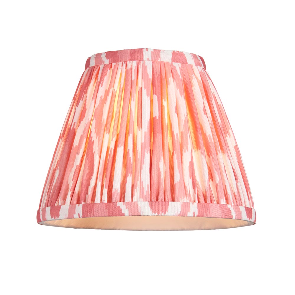 Santiago & Ikat 16cm 4lt Linear Pendant With Coral Shades