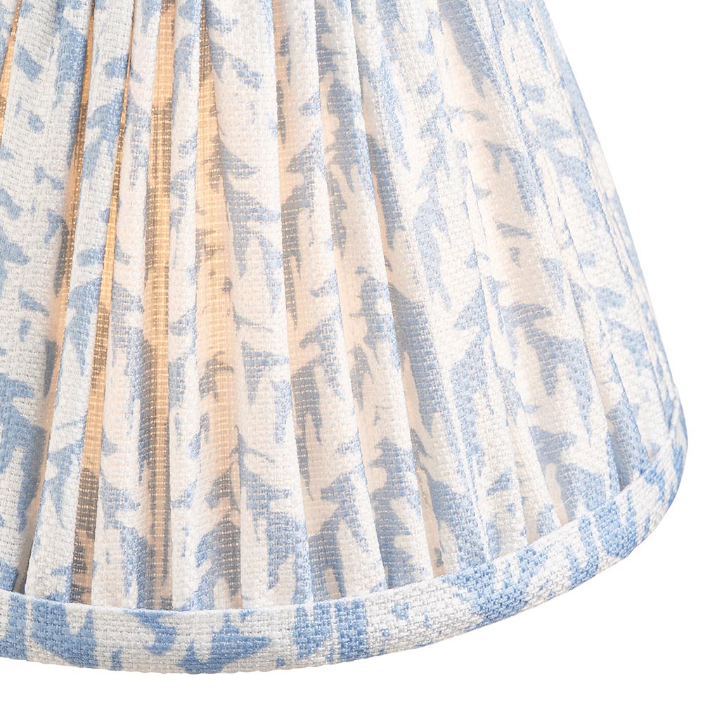 Santiago & Leaf 16cm 4lt Linear Pendant Blue