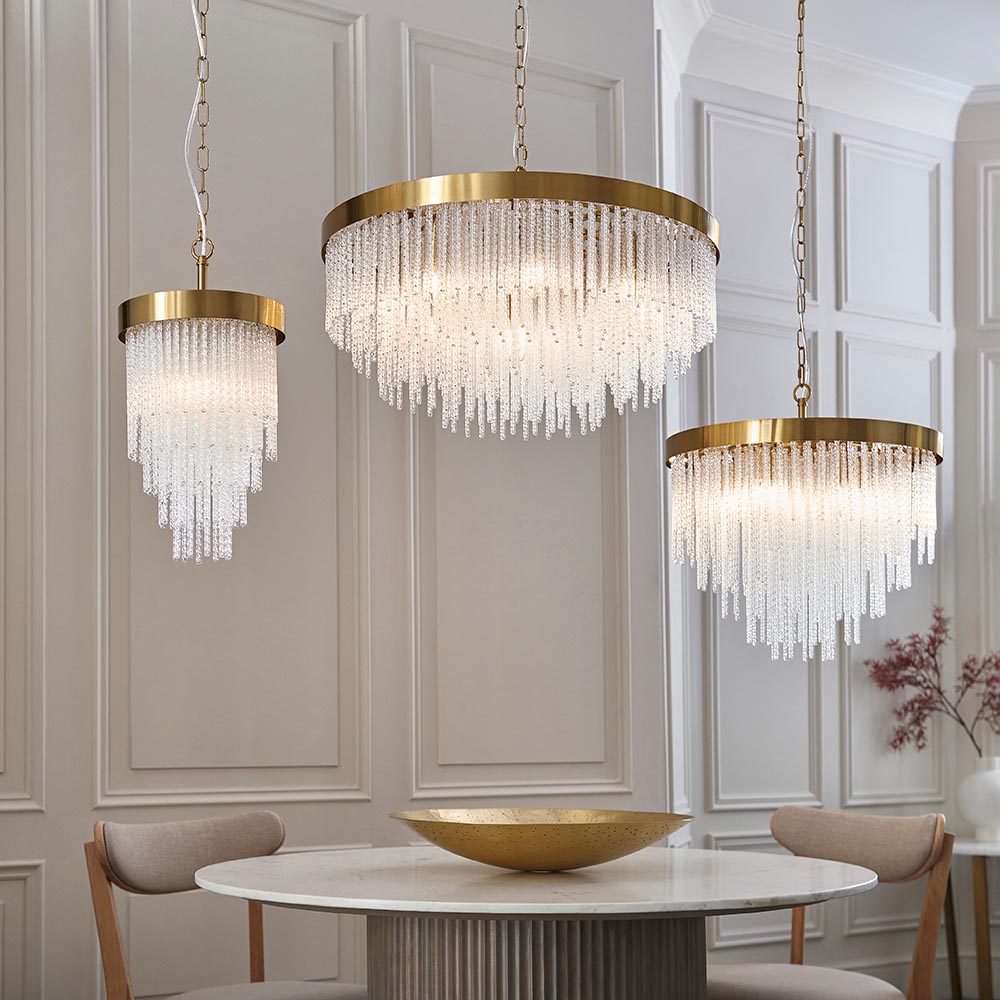 Anistoria 1 Light Pendant Warm Brass