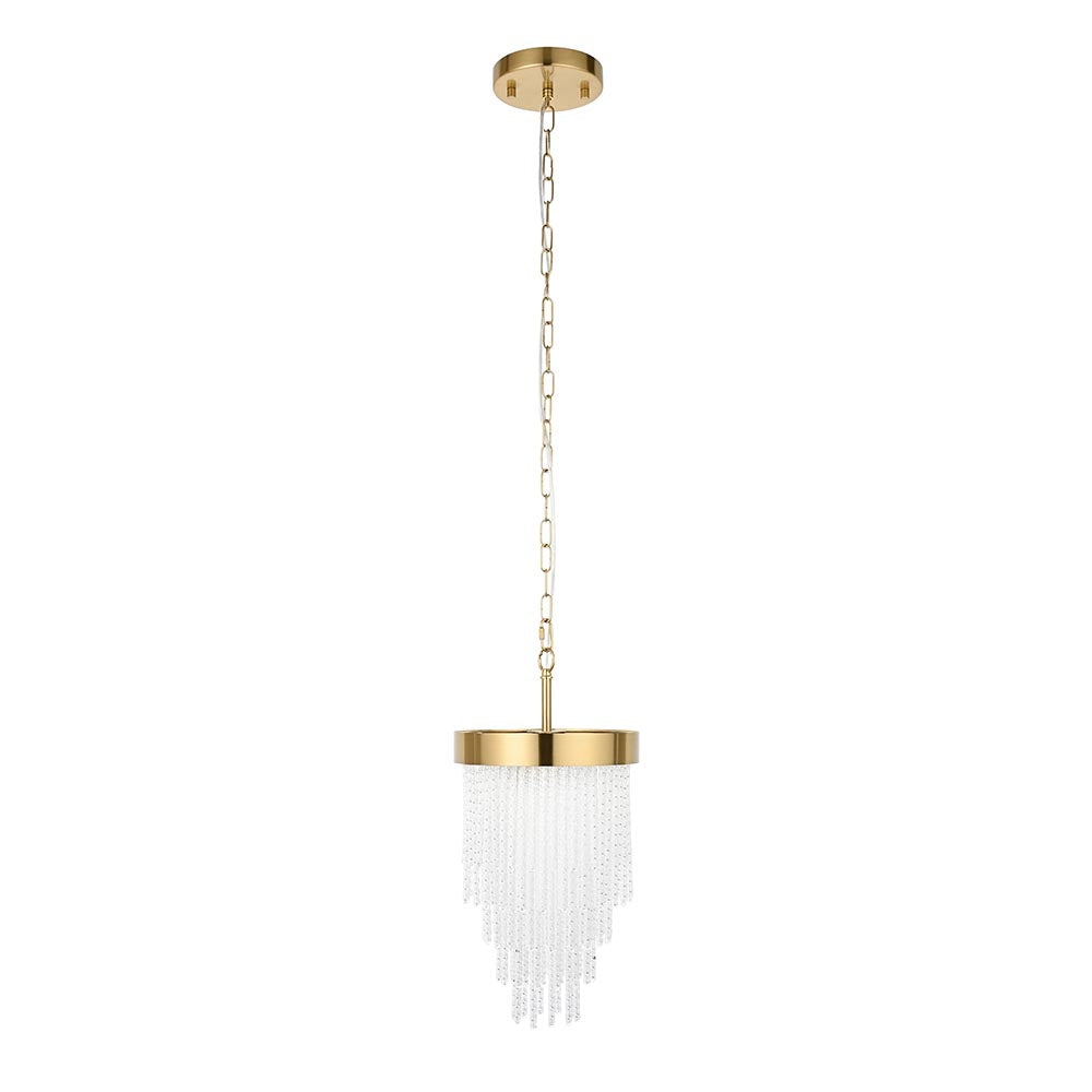 Anistoria 1 Light Pendant Warm Brass