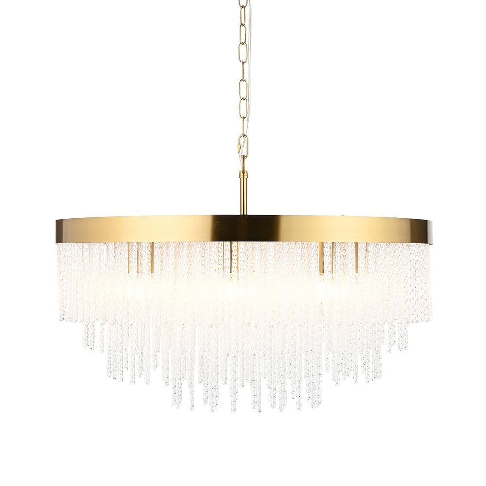 Anistoria Grand 9Lt Pendant Aged Brass