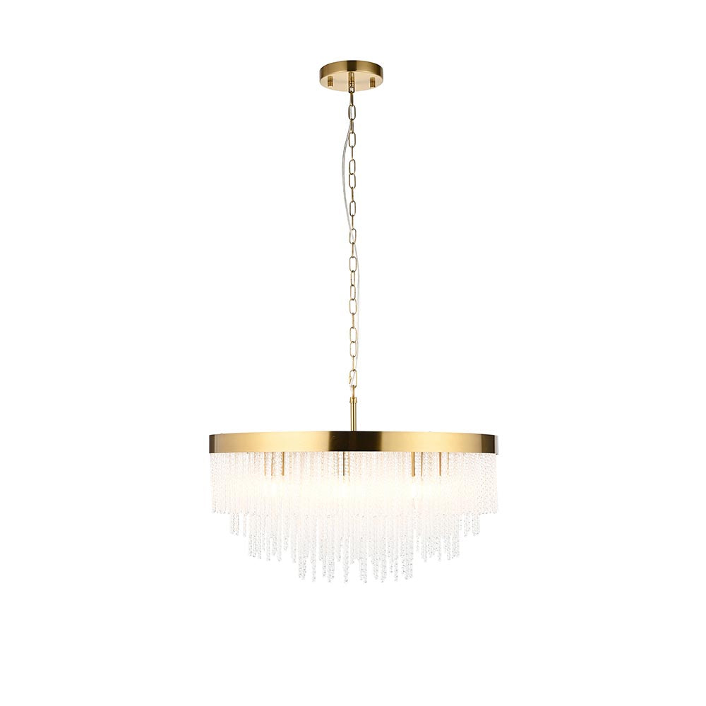 Anistoria Grand 9Lt Pendant Aged Brass