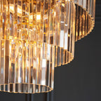 Conaston 7 Light Pendant Aged Brass