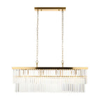 Conaston Aged Brass 4 Light Bar Pendant