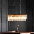 Conaston Aged Brass 4 Light Bar Pendant
