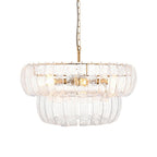 Montrose 6 Light Pendant Aged Brass
