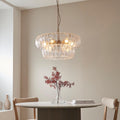 Montrose 6 Light Pendant Aged Brass