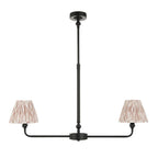 Lille & Ikat 16cm 2lt Linear Pendant natural 16cm Ikat shade