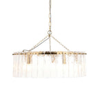 Karine 5lt Pendant Aged Brass
