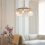 Karine 5lt Pendant Aged Brass