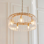 Karine 5lt Pendant Aged Brass