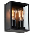 Breton Twin IP44 10W - Matt Black