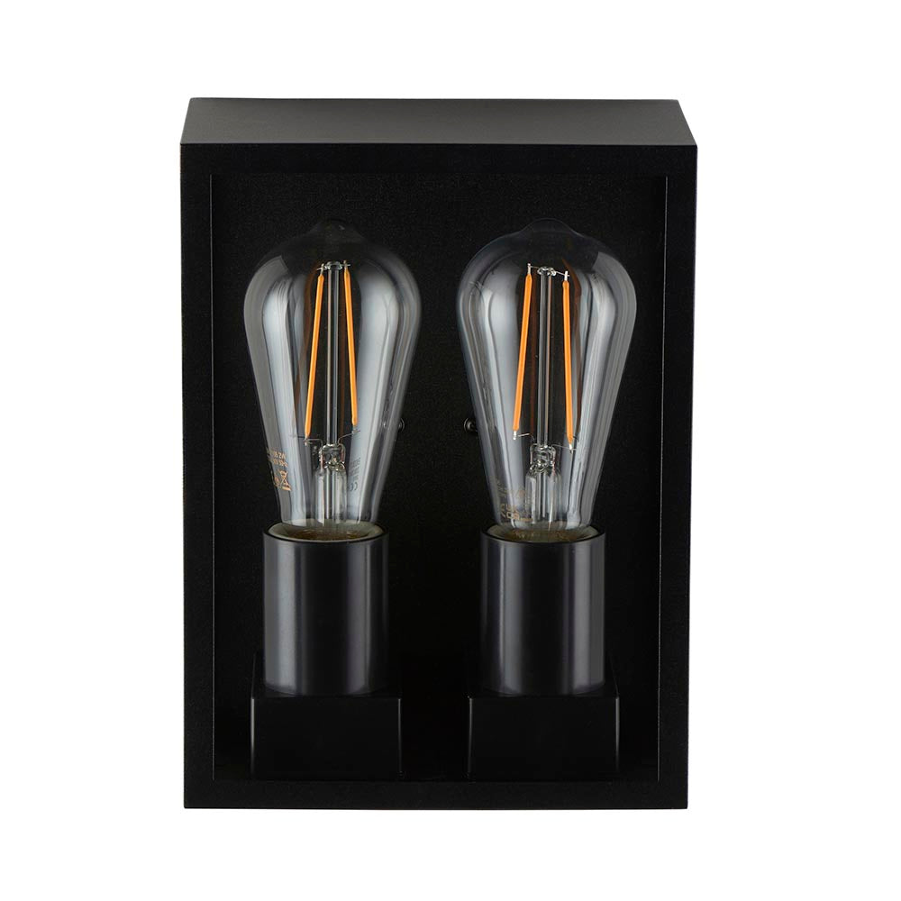 Breton Twin IP44 10W - Matt Black