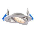 WDL9 - Deep Swivel Downlighter 4CCT SATIN NICKEL
