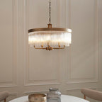Clermont 5lt Pendant Warm Antique Brass