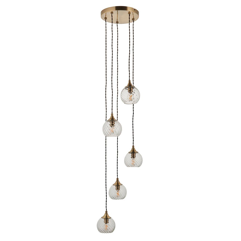 Allegra 5lt Cascade Pendant