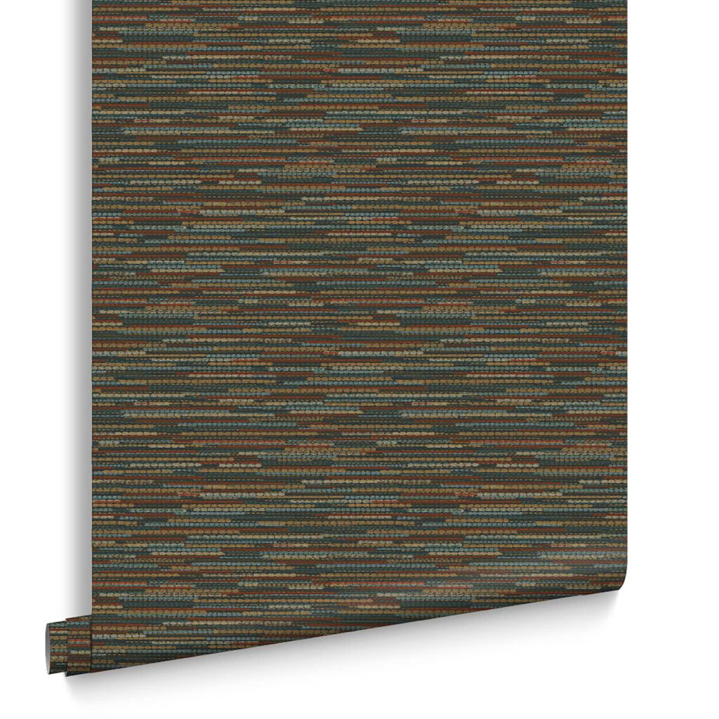 Empress Grasscloth Bottle Green