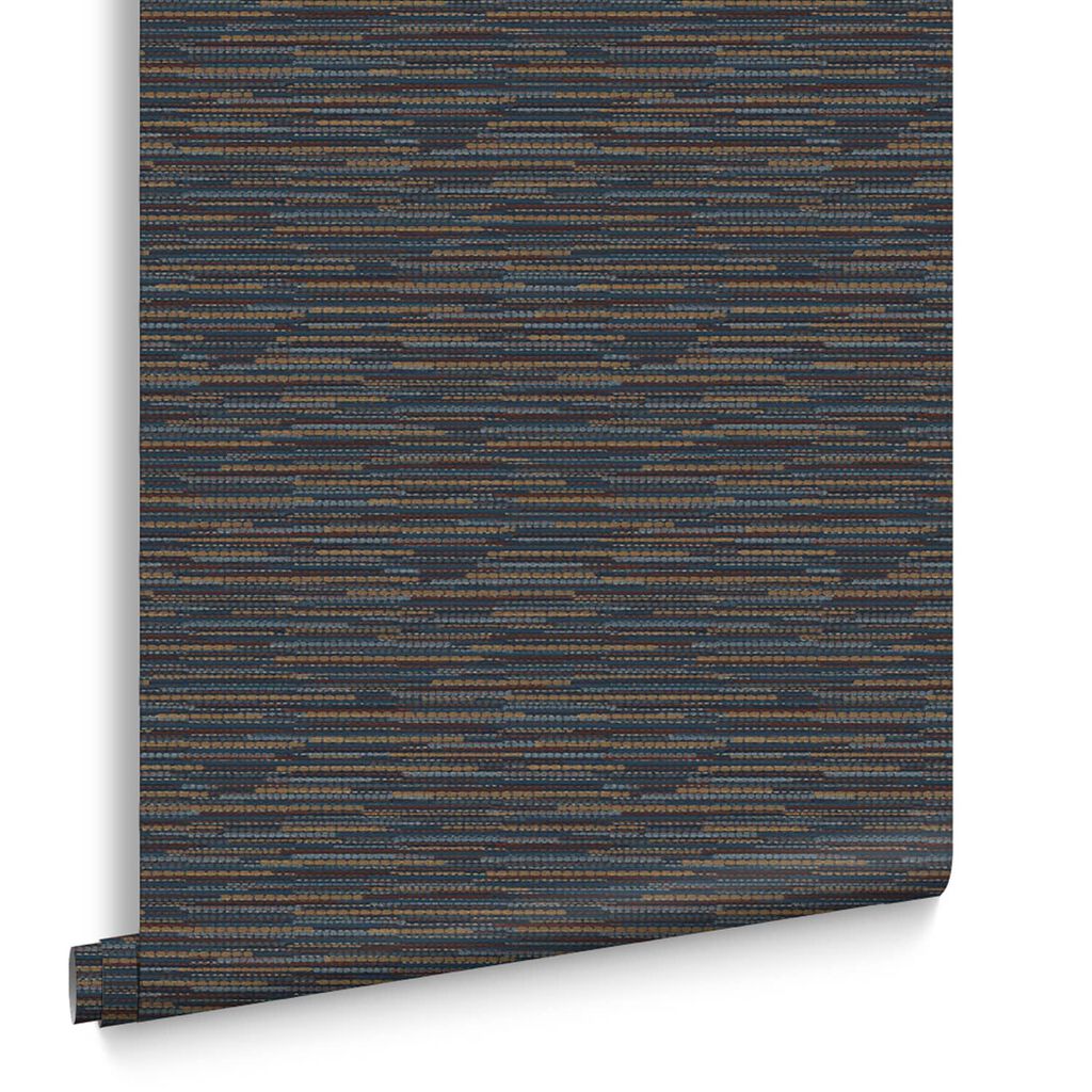 Empress Grasscloth Navy