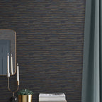 Empress Grasscloth Navy