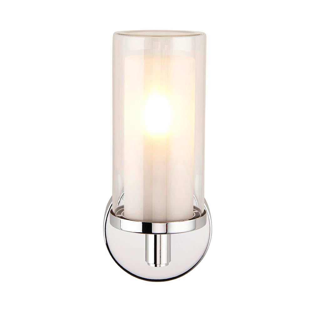 Sten 1lt Wall 6W IP44 - Chrome