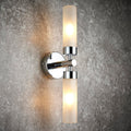 Frost 2lt Wall IP44 6W - Chrome