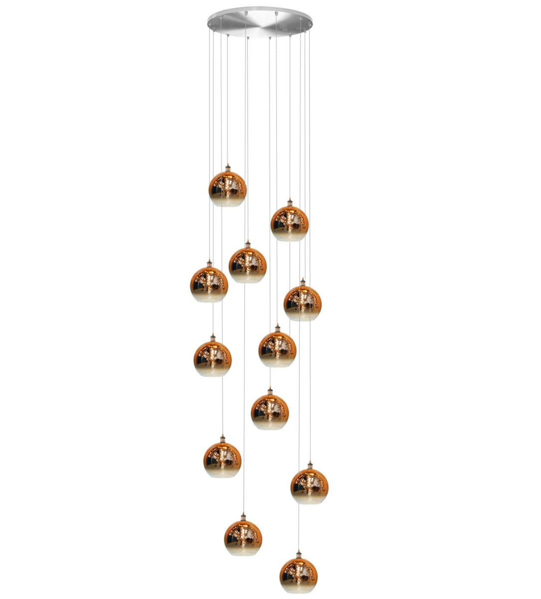 HYDRUS Cluster 12 light Random - Rose Gold