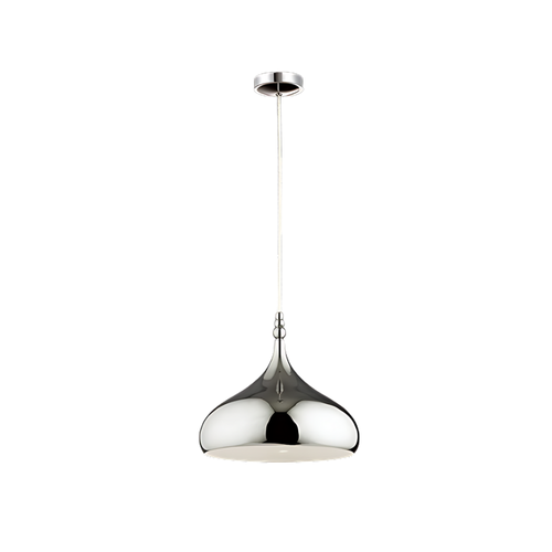 Rosia - Sand Chrome Metal Pendant