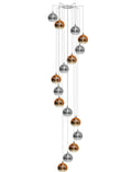 HYDRUS Cluster 16 light Helix - Smoke & Rose Gold