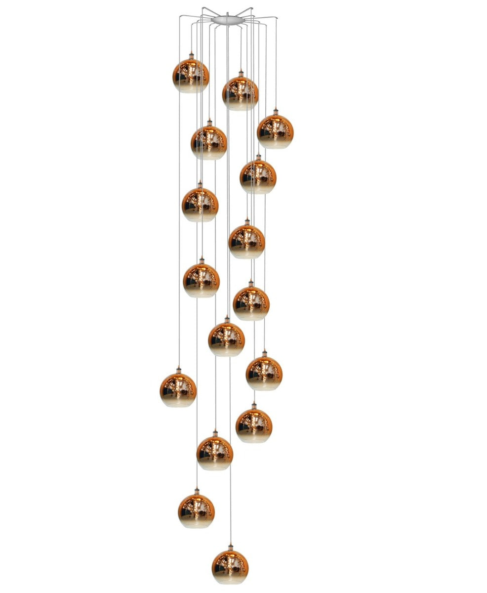 HYDRUS Cluster 16 light Random - Rose Gold