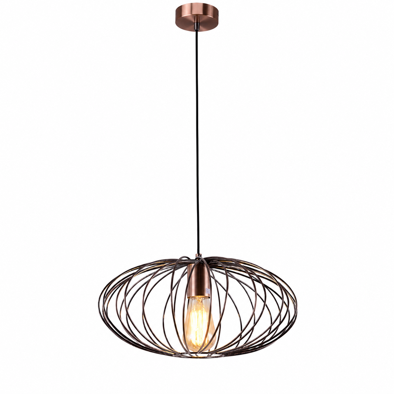 Cosmos 380 Copper Wire Pendant