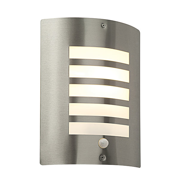 Bianco PIR 1lt wall IP44 60W