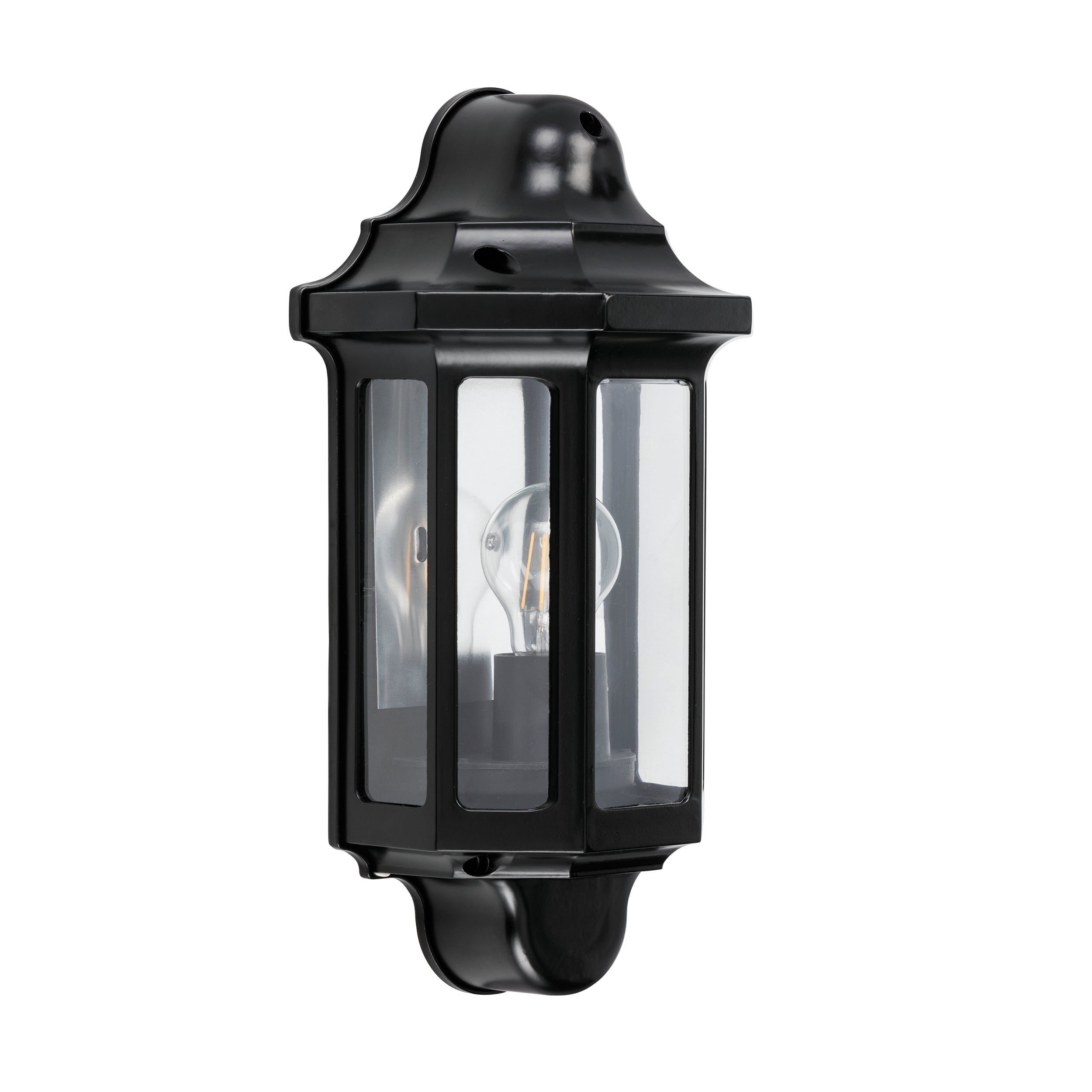 Traditional half lantern IP44 15W