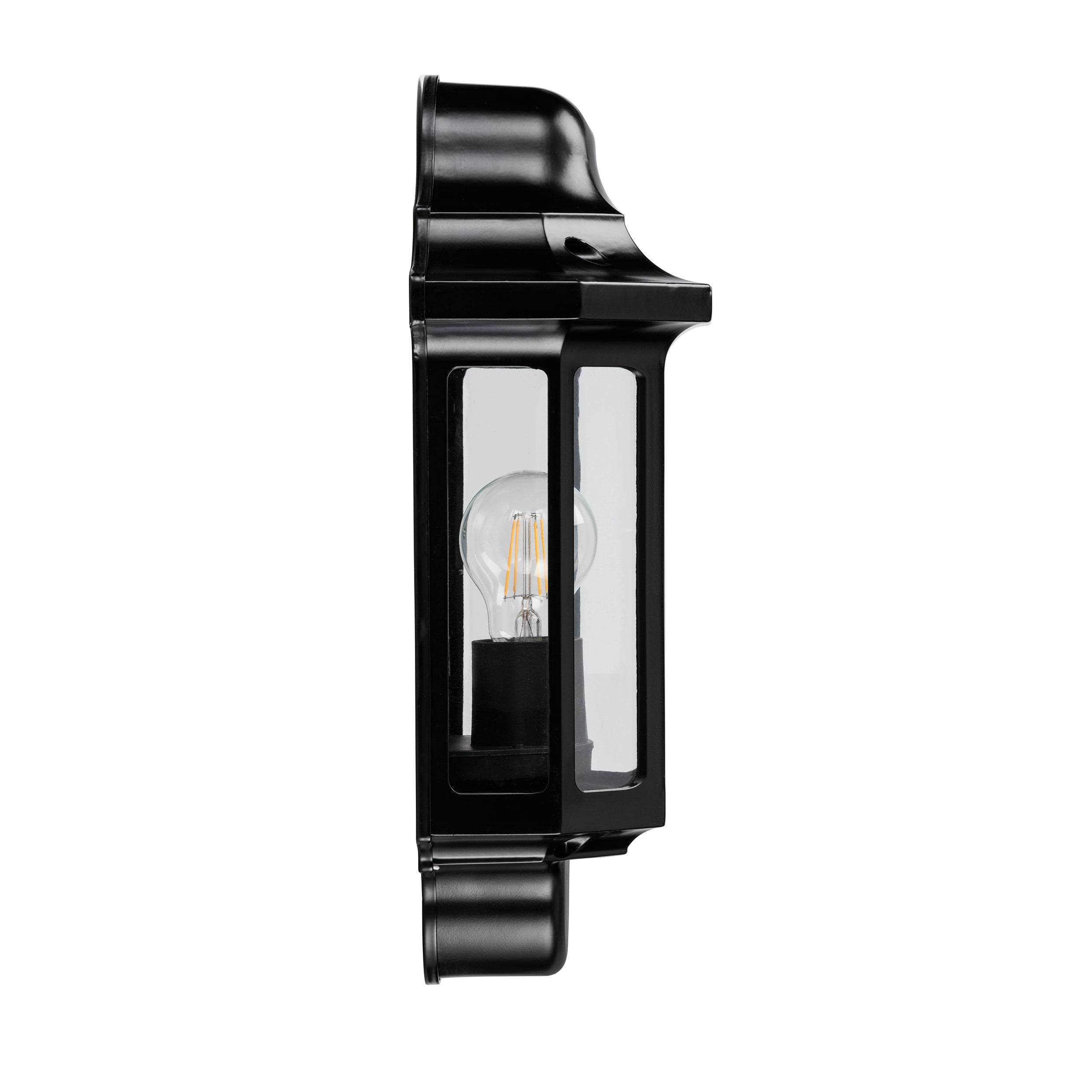 Traditional half lantern IP44 15W