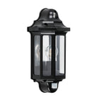 Traditional PIR half lantern IP44 15W