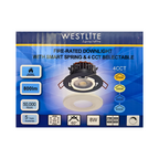 WDL8 - Fire Rated Downlight With Smart Spring & 4 CCT Selectable