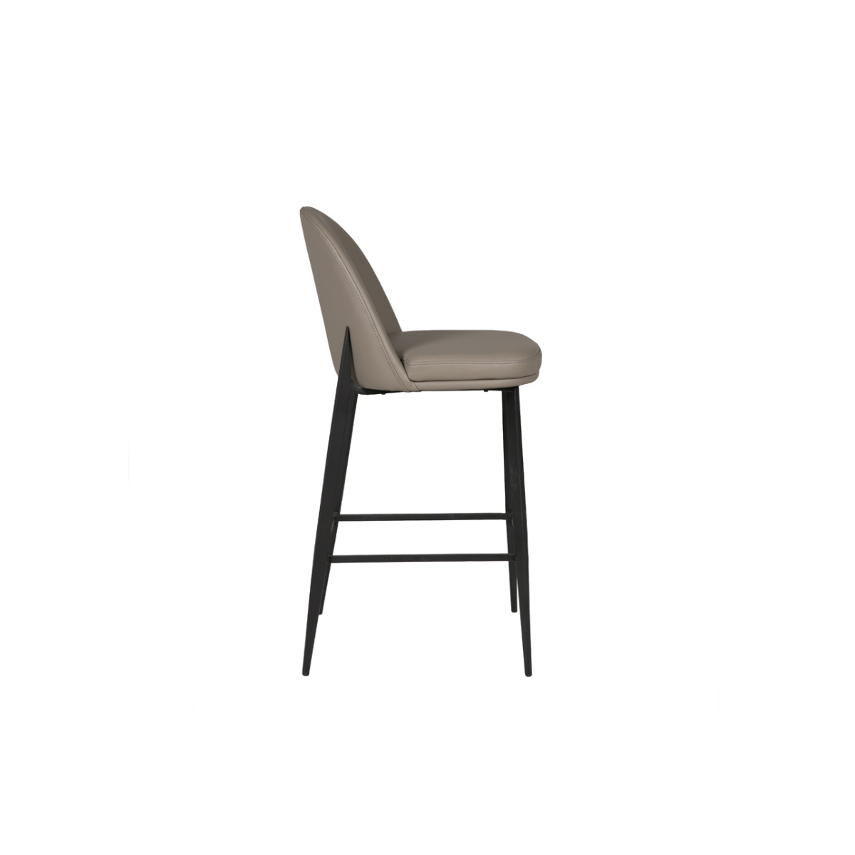 Reyna Leather Bar Chair - Colour Options