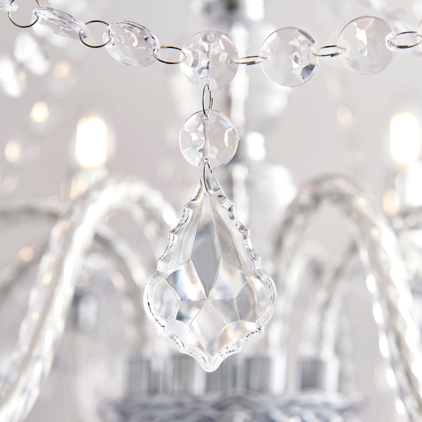 Clarence 12 Light Clear Acrylic Chandelier