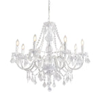 Clarence 8 Light Clear Acrylic Chandelier