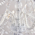Clarence 8 Light Clear Acrylic Chandelier