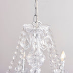Clarence 8 Light Clear Acrylic Chandelier