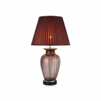 TL1425 - Transparent Tinted Red Table Lamp