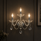 Liberec 3 Wall Light - Clear