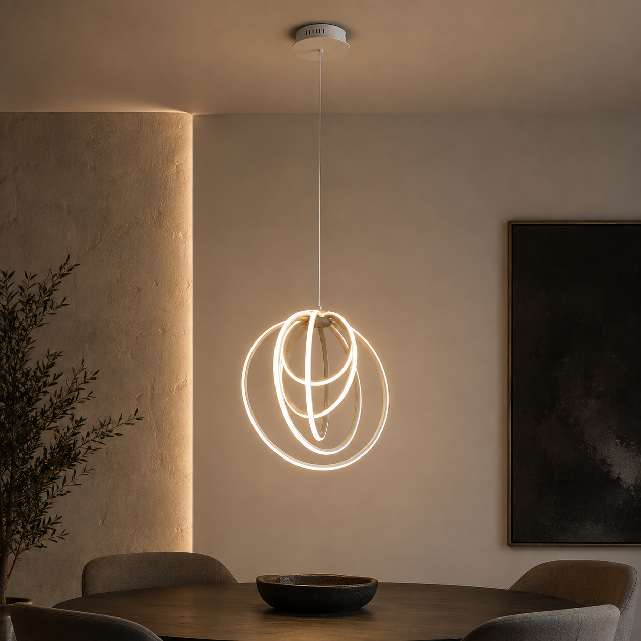 Oslo 42 Integral LED Pendant