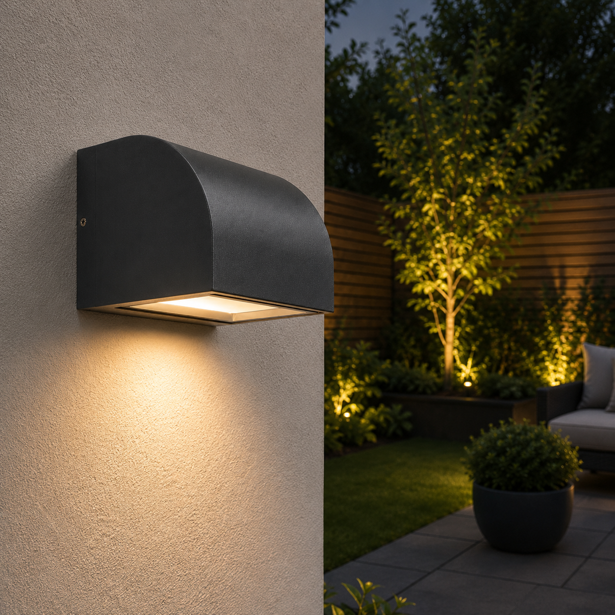 Regina Outdoor LED Wall Light