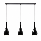 Maia 1 Black 3 Light Bar