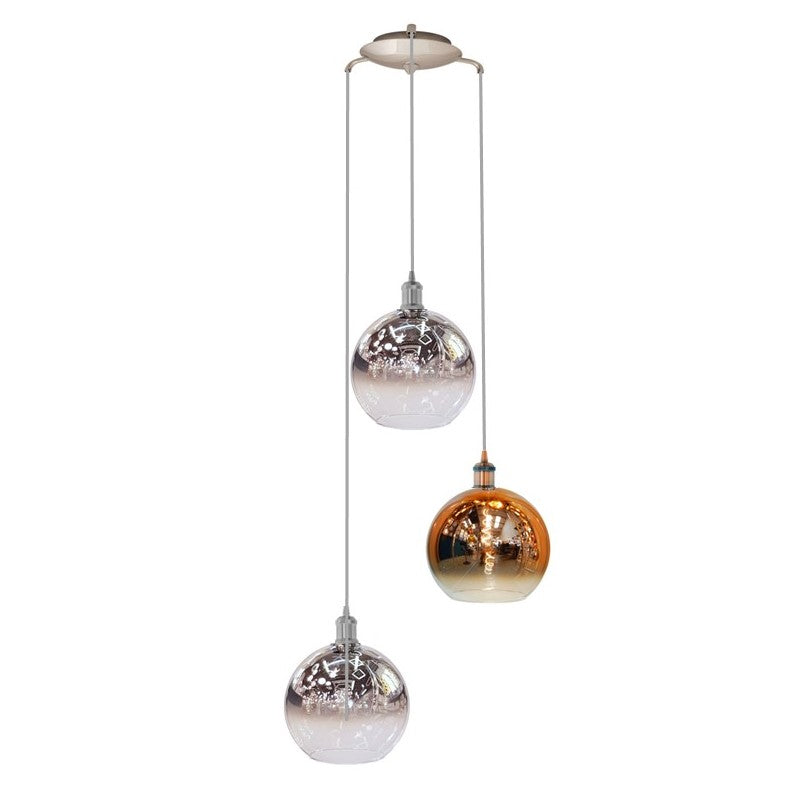 HYDRUS Cluster 3 light - Smoke & Rose Gold