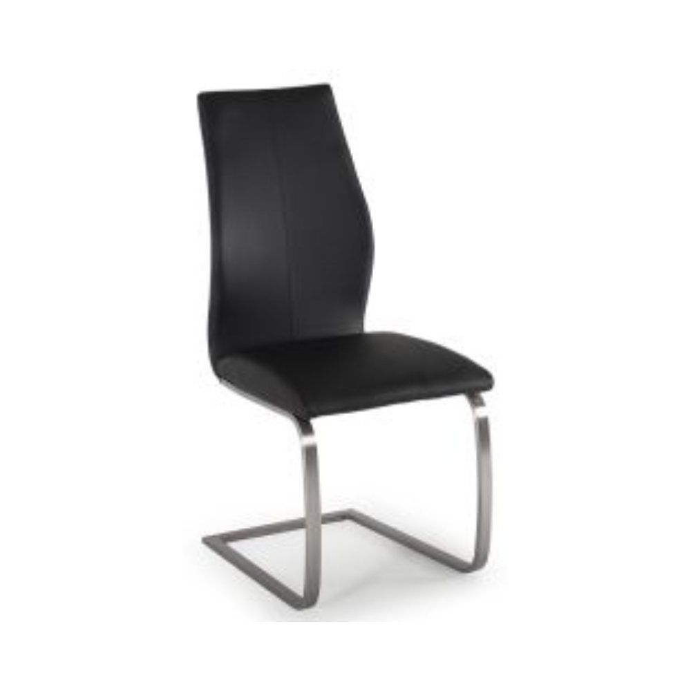 Amenity Dining Chair (Brushed Steel Leg)