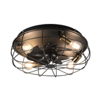 TRONDHEIM Black Matt Finish Ceiling Fan