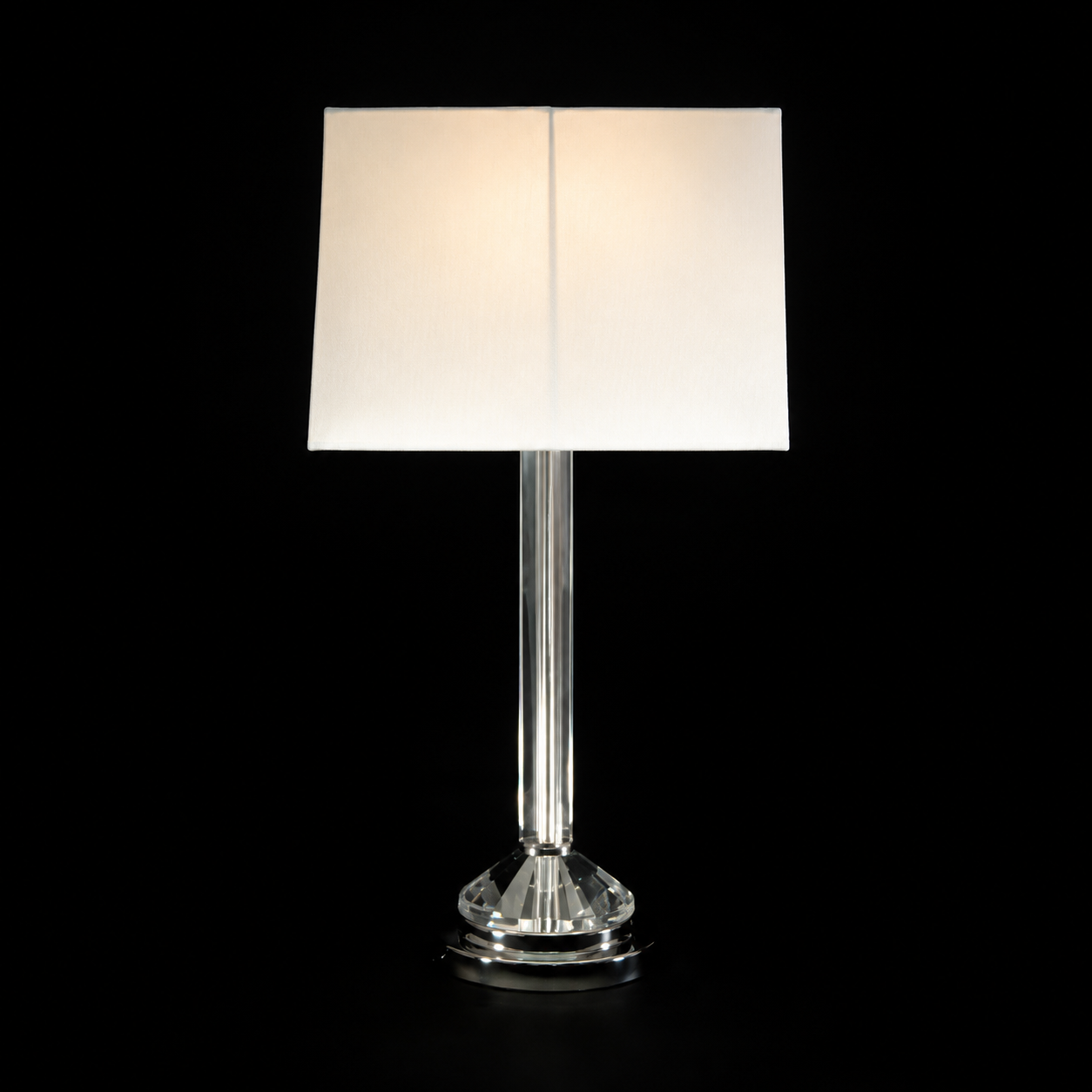 Liberec Crystal Table Lamp - Clear